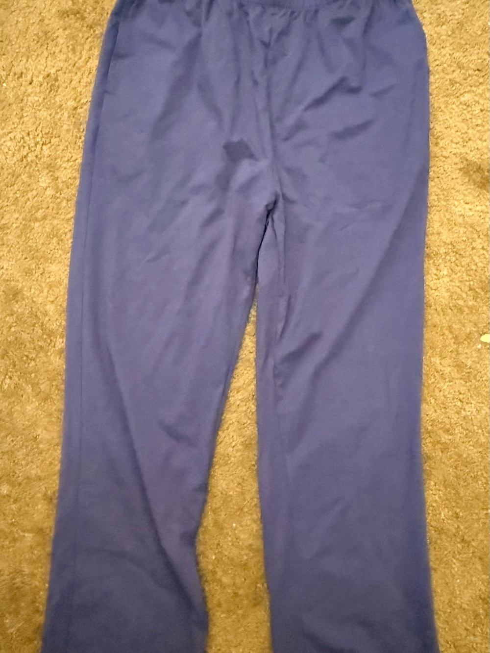 Men's Navy Elastic-Waist lounge Pants